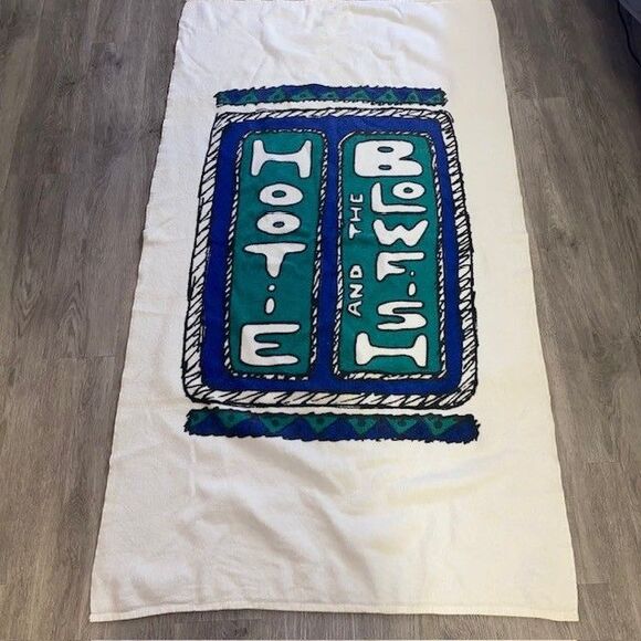 Vintage Hootie And The Blowfish Beach Towel RARE 35X60 90sCollectible Concert